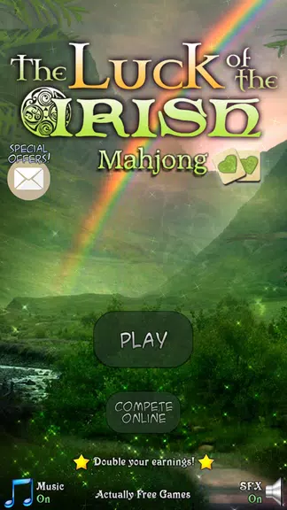 Hidden Mahjong: Irish Luck Schermafbeelding 1