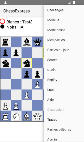 ChessExpress Echecs en ligne應用截圖第2張