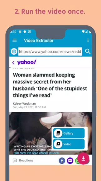Video Extractor Скриншот 2