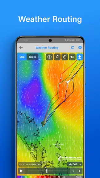 PredictWind - Marine Forecasts Captura de tela 3