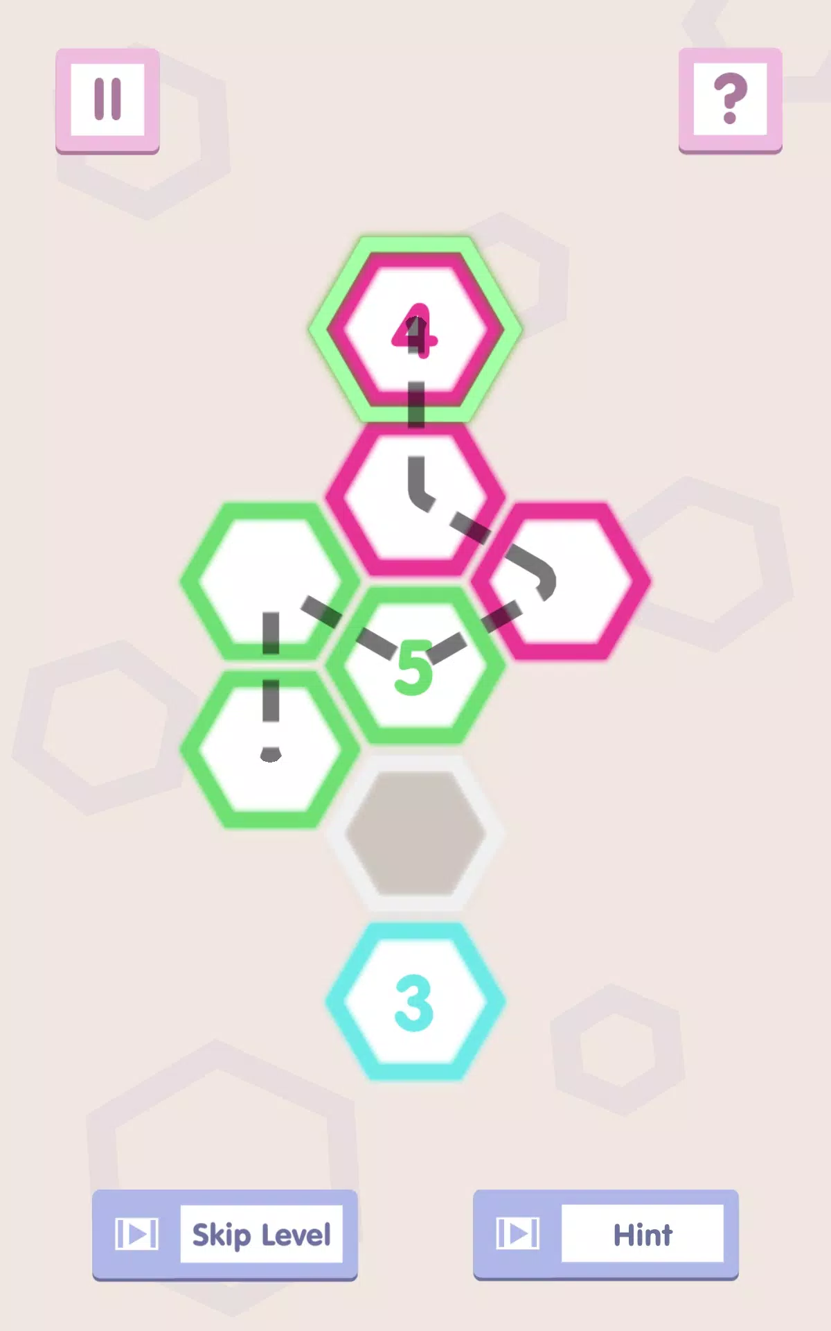 Number Path: Hexa Links 스크린샷 0