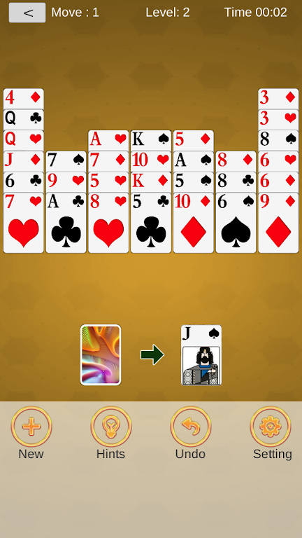 Crown Solitaire : 300 levels स्क्रीनशॉट 0
