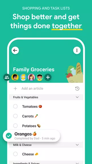 FamilyWall - Familienplaner Screenshot 1