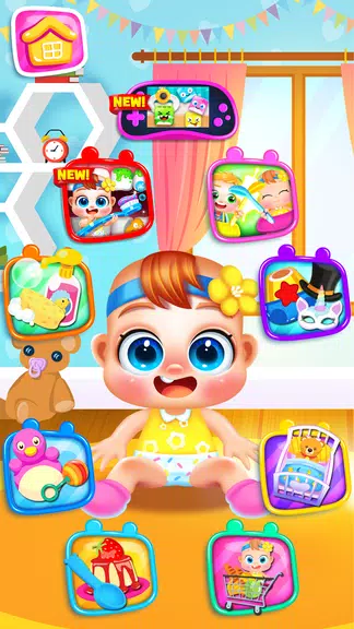 My Baby Care Newborn Games Schermafbeelding 0