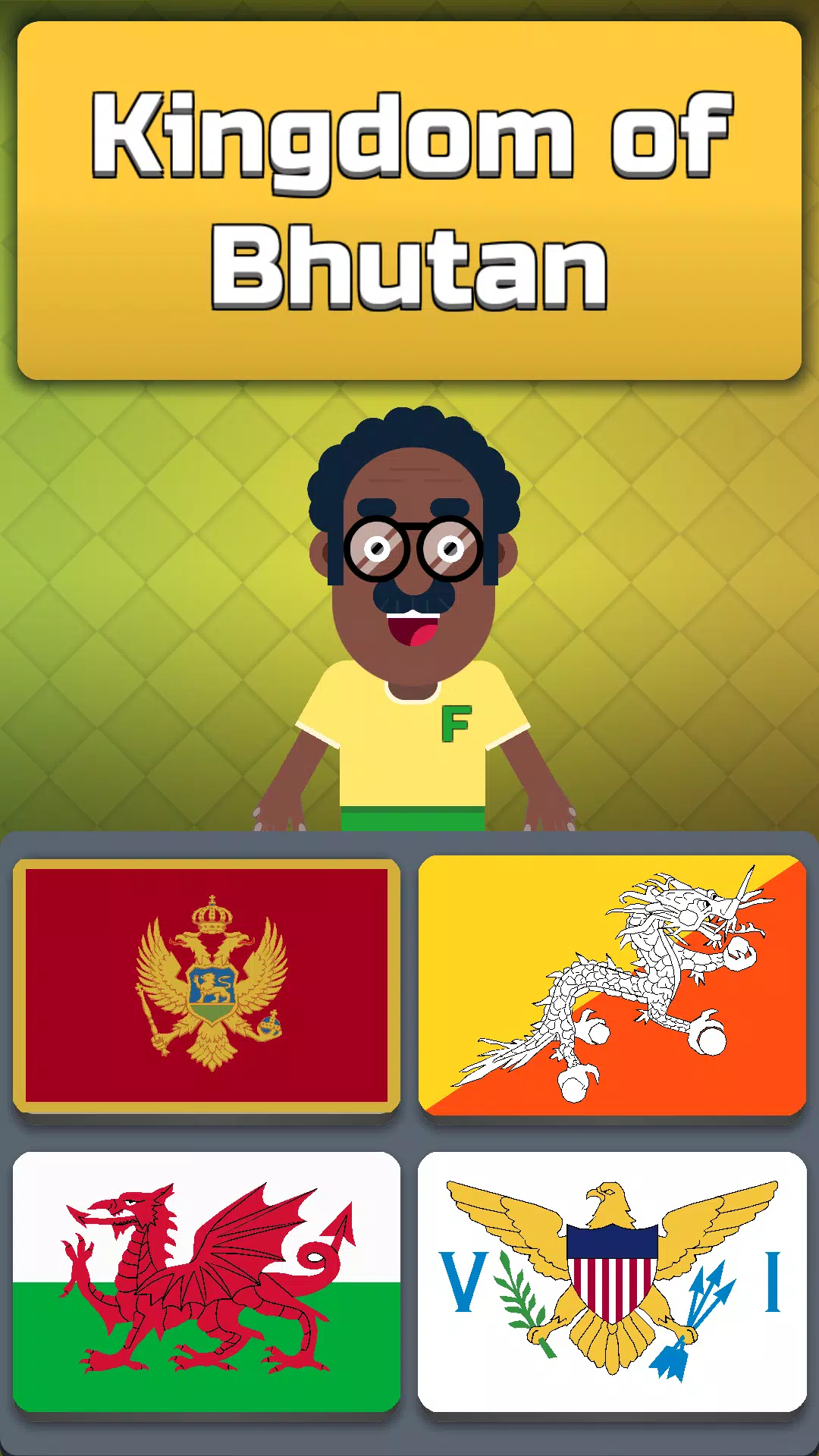 Geography: Flags Quiz Game स्क्रीनशॉट 2