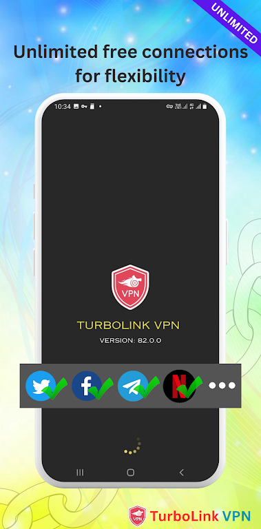 TurboLink VPN - Fast VPN Proxy Ảnh chụp màn hình 2