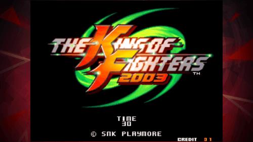 KOF 2003 ACA NEOGEO স্ক্রিনশট 0