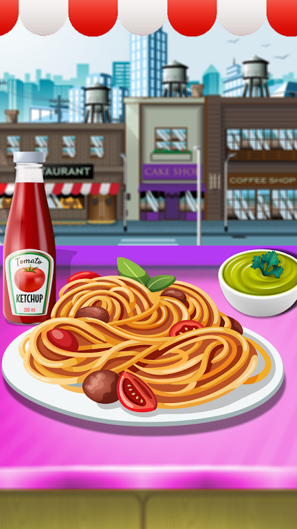 Chinese food games Girls Games Captura de pantalla 2