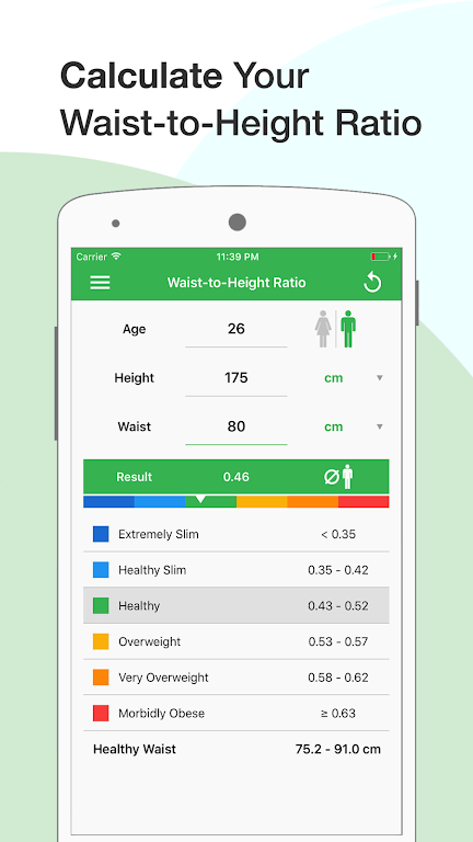 BMI Calculator: Weight Tracker Скриншот 2