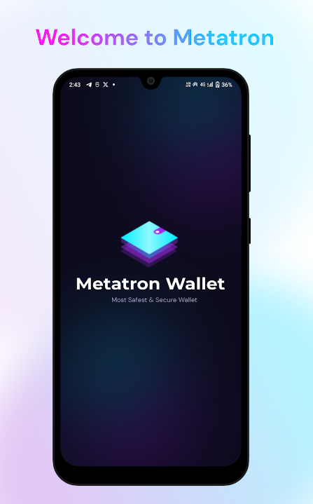 Metatron wallet Tangkapan skrin 2