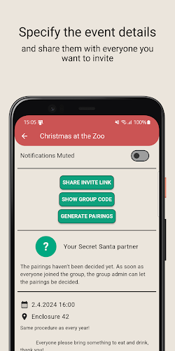 Secret Santa Helper App Tangkapan skrin 0