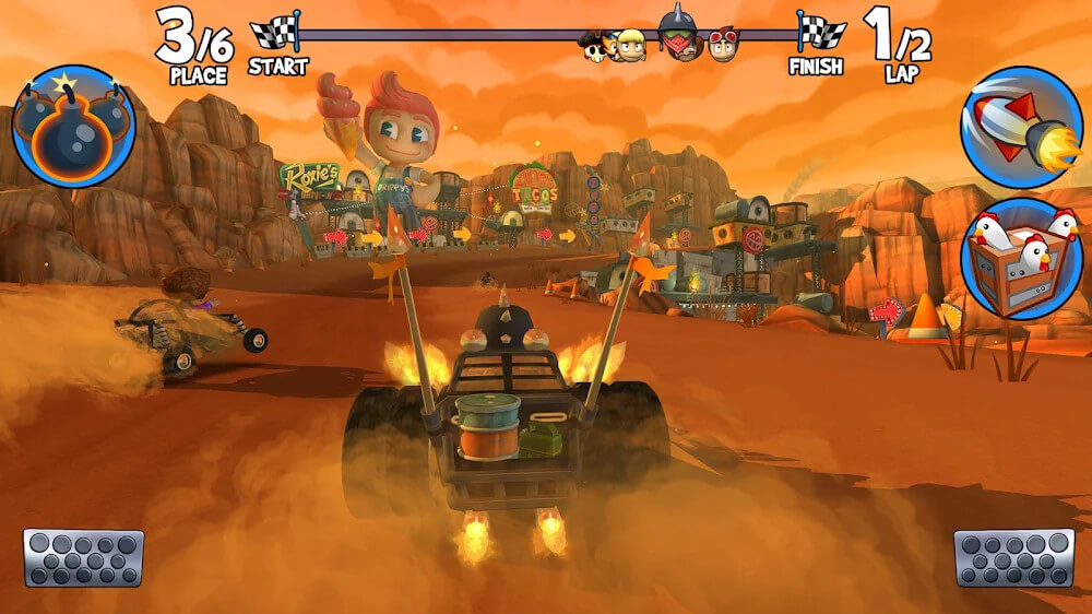 Beach Buggy Racing 2 Mod Ekran Görüntüsü 0