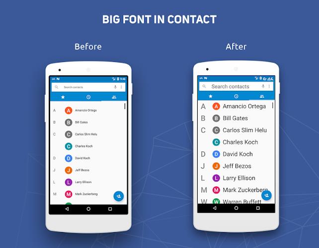 Big Font - Change Font Size & Text Size Скриншот 1