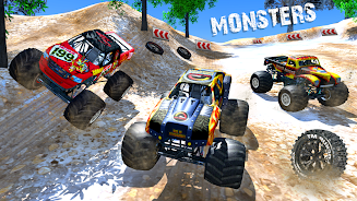 Monster Truck Games Simulator Скриншот 0