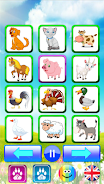 Animal sounds - Kids learn Zrzut ekranu 0