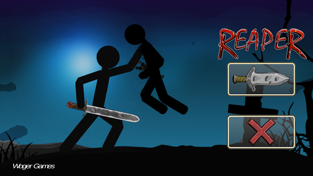 Stickman Reaper Mod स्क्रीनशॉट 0