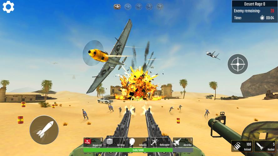 War Game: Beach Defense ภาพหน้าจอ 0