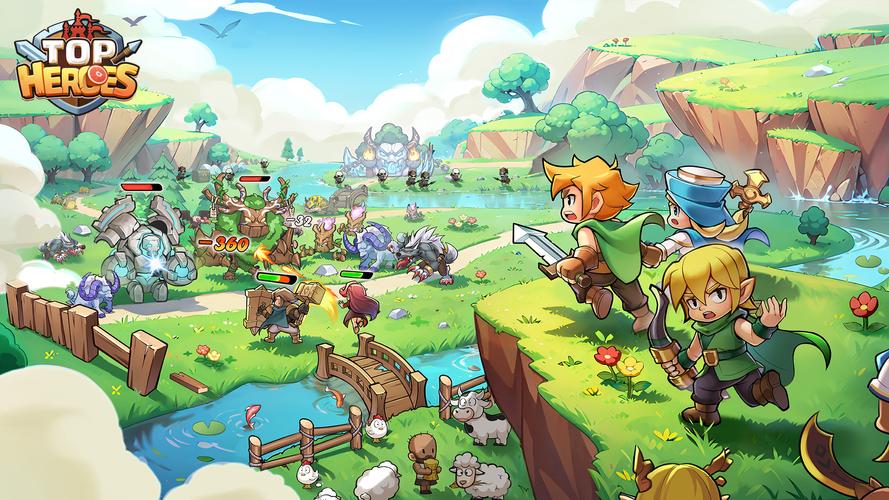 Top Heroes: Kingdom Saga應用截圖第0張