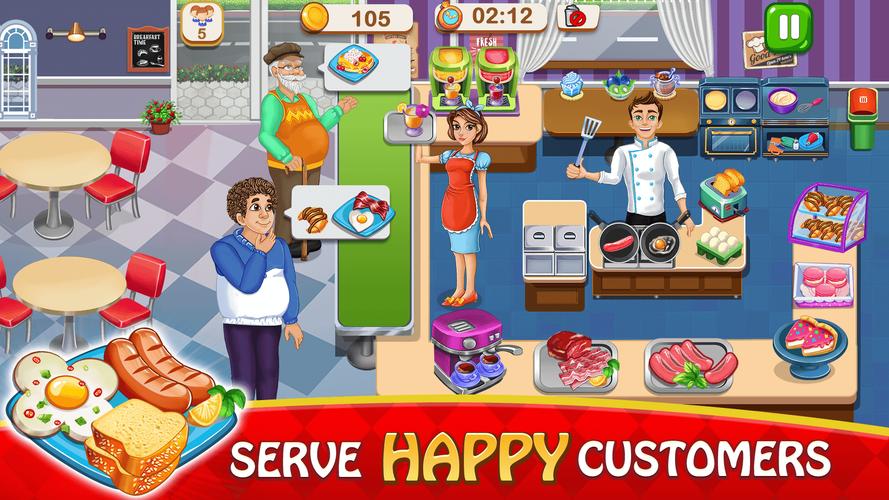 Master Chef Kitchen Games Cook Ekran Görüntüsü 0