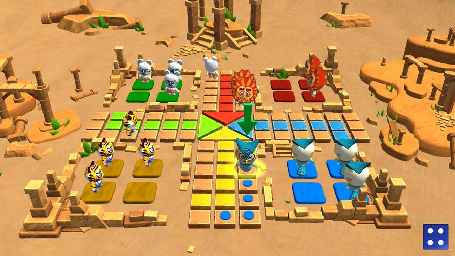Schermata Ludo 3D Multiplayer 3