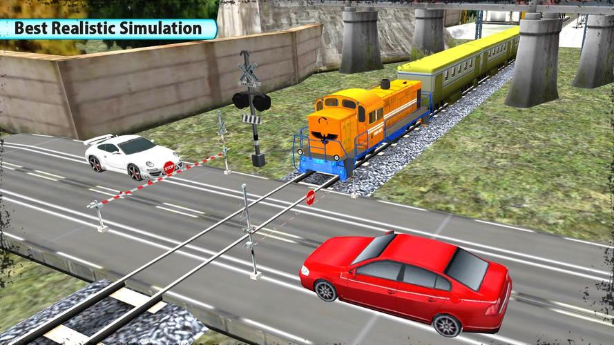 Train Racing 3D-2023 Train Sim स्क्रीनशॉट 2