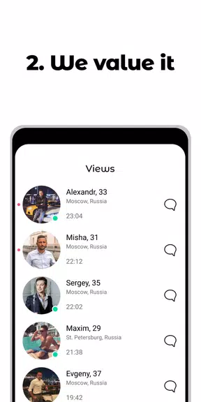 Denim - premium dating app Ekran Görüntüsü 2