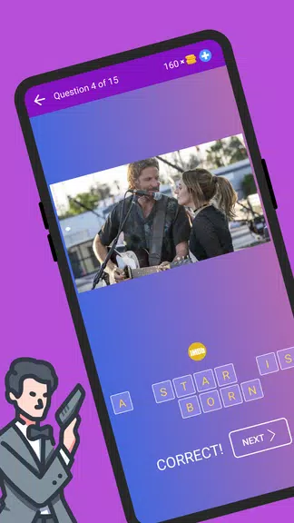 從圖片或海報猜好萊塢或歐洲電影—測驗遊戲應用截圖第1張