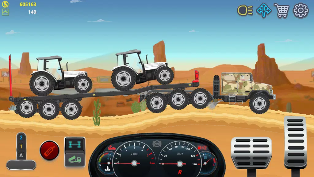 Schermata Trucker Real Wheels: Simulator 1