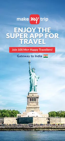 MakeMyTrip - Flights & Hotels Ekran Görüntüsü 0