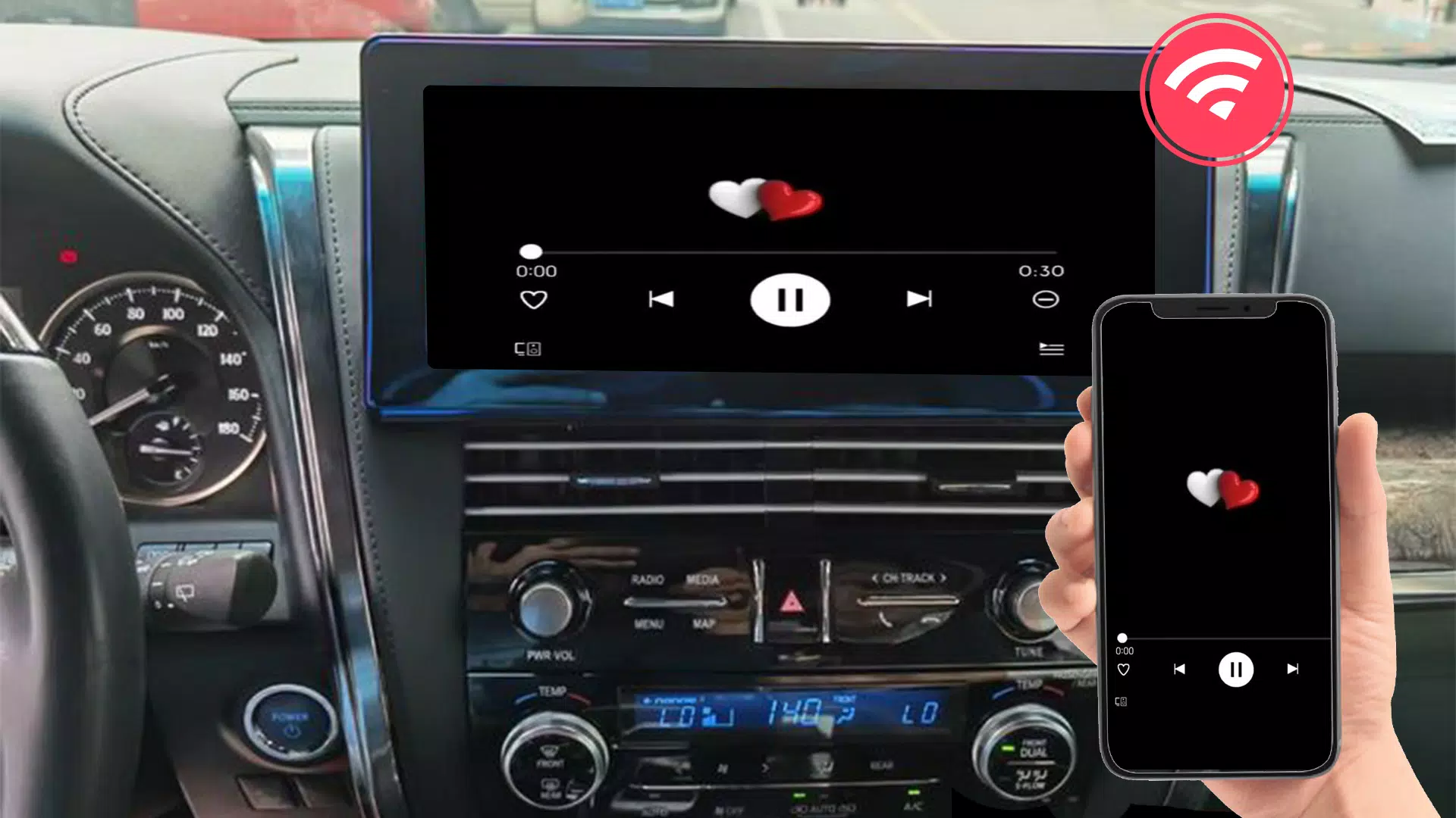 Screen2auto android Car Play Captura de tela 2