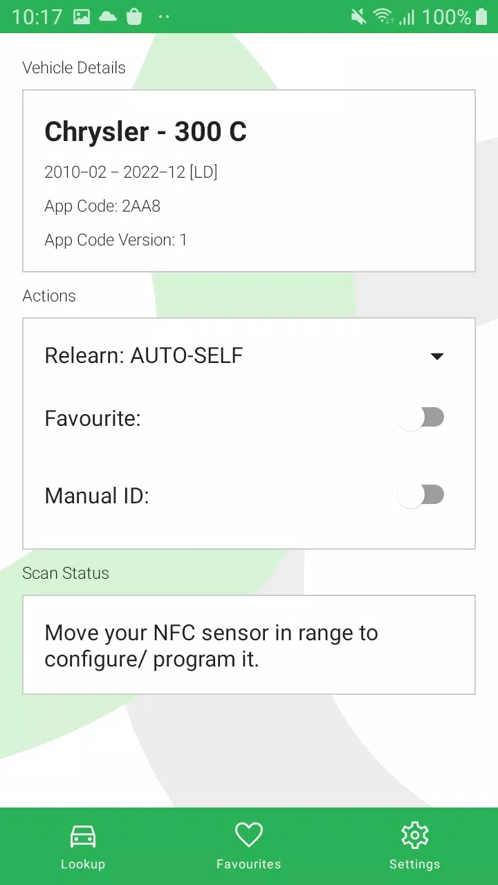 Tyresure NFC ภาพหน้าจอ 0