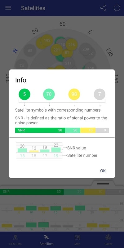 GPS Data 스크린샷 1