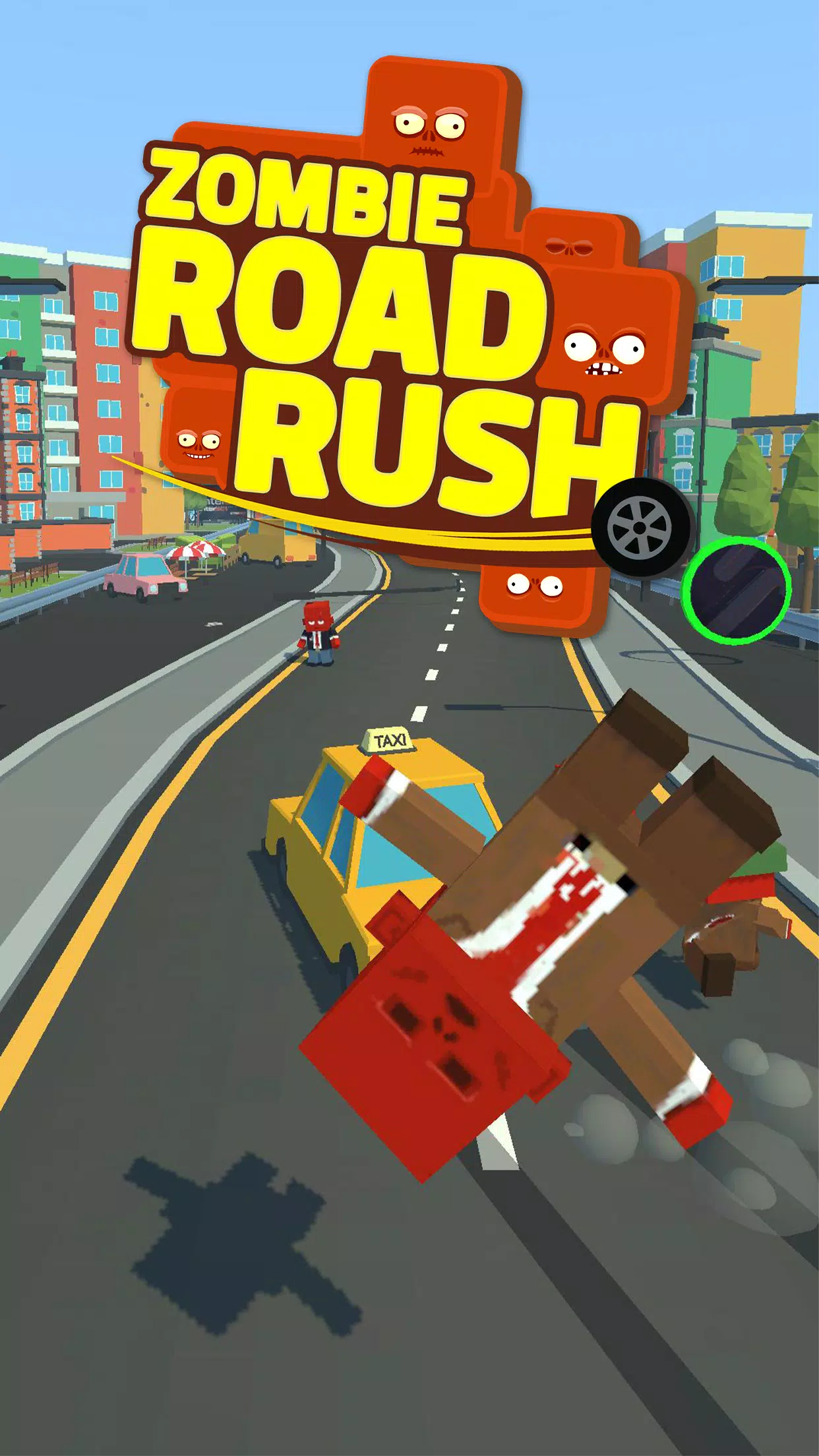 Zombie Road Rush ဖန်သားပြင်ဓာတ်ပုံ 0