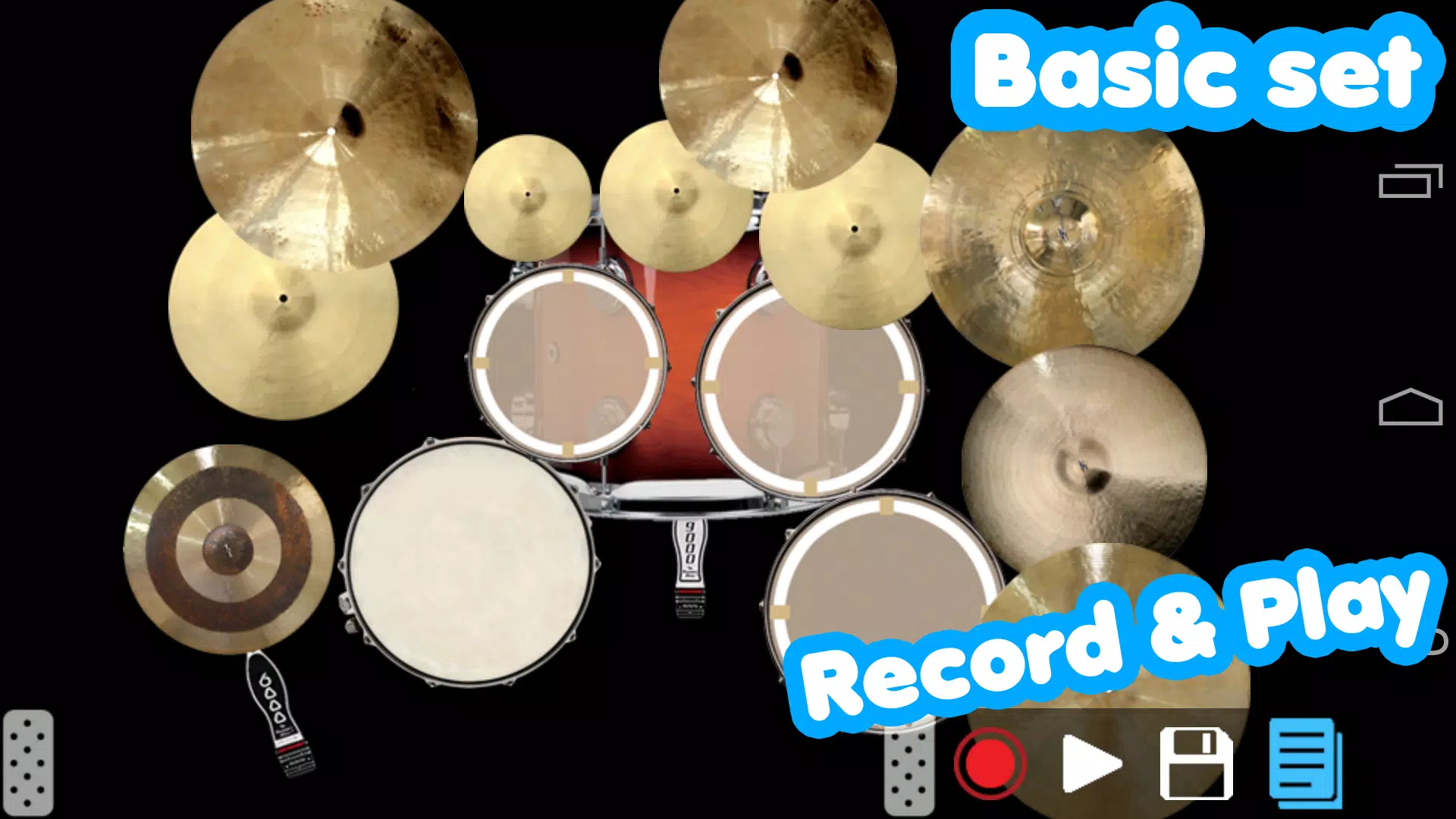 Drum Set - Drumming App Tangkapan skrin 0