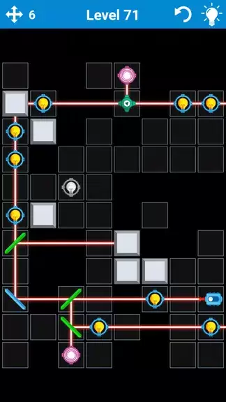 Laser Puzzle - Logic Game Schermafbeelding 2