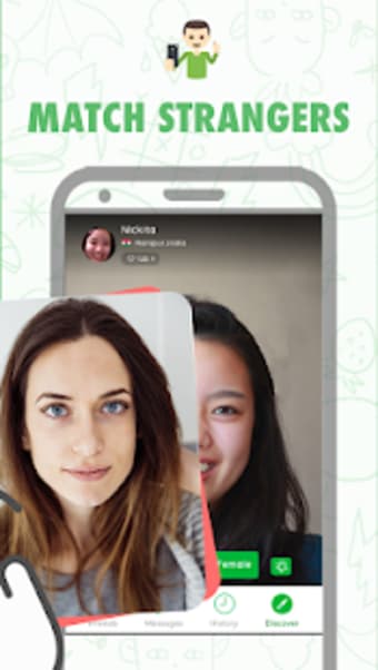 Pally Live Video Chat & Talk to Strangers for Free Скриншот 1