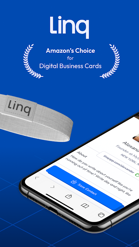 Linq - Digital Business Card ภาพหน้าจอ 1