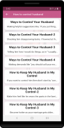 How to control husband স্ক্রিনশট 1