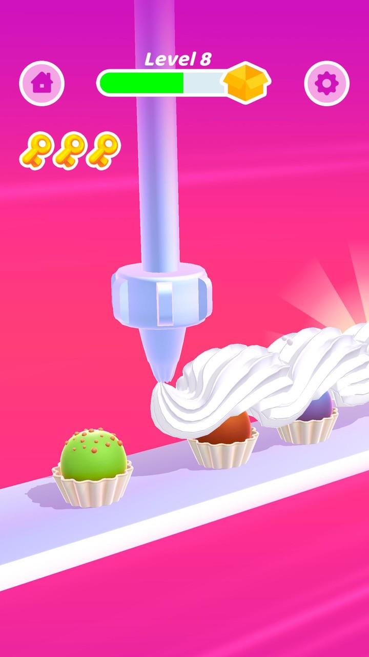 Perfect Cream: Dessert Games Ảnh chụp màn hình 2