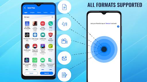 Shareall: File Transfer, Share ဖန်သားပြင်ဓာတ်ပုံ 1