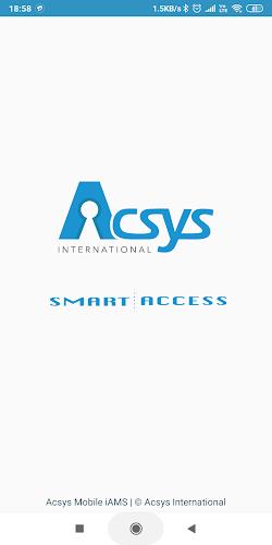 Acsys Mobile Application ภาพหน้าจอ 0