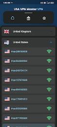 USA VPN Proxy -Fast VPN Master ဖန်သားပြင်ဓာတ်ပုံ 3