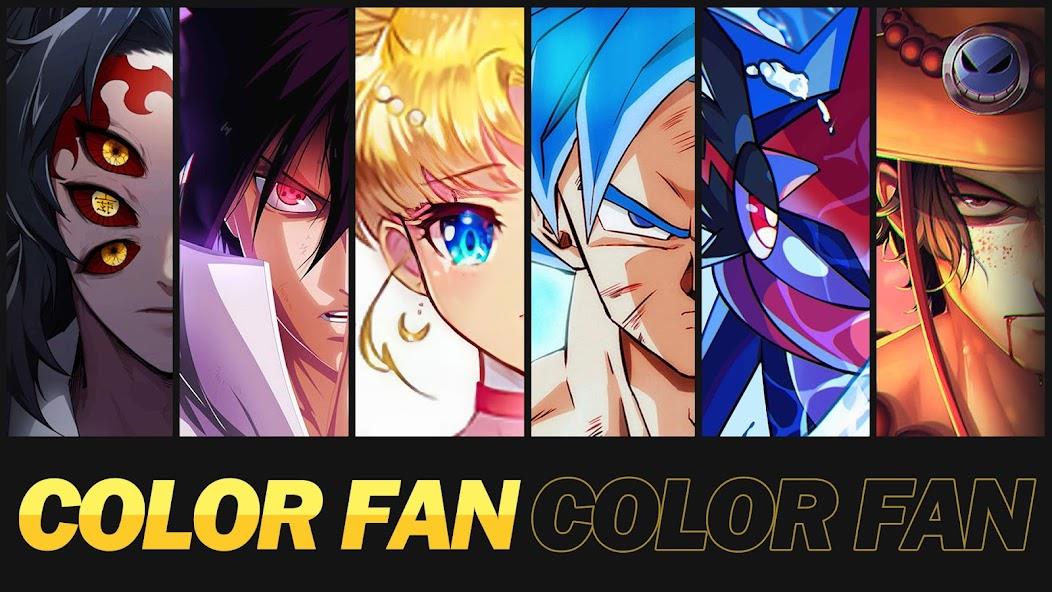 Color Fan - Color By Number Mod 스크린샷 0