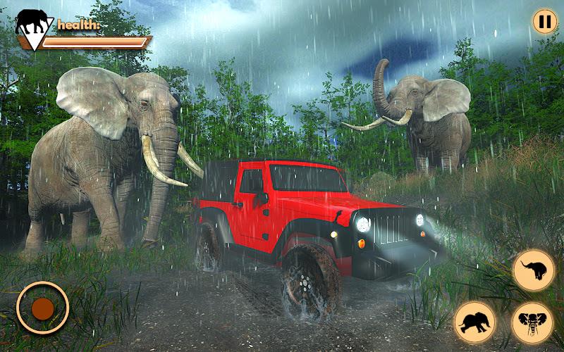 Elephant Simulator Animal Game Скриншот 1