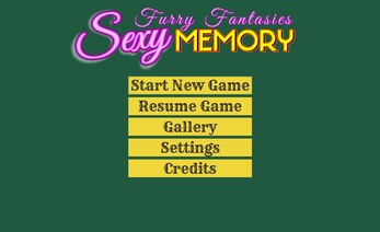 Sexy Memory - Furry Fantasies Captura de pantalla 2