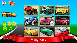 Puzzles cars Zrzut ekranu 1