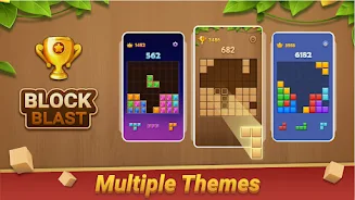 Block Puzzle - Wood Blast Zrzut ekranu 3