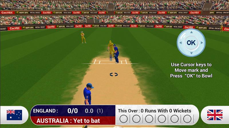 CricVRX TV - 3D Cricket Game Tangkapan skrin 1