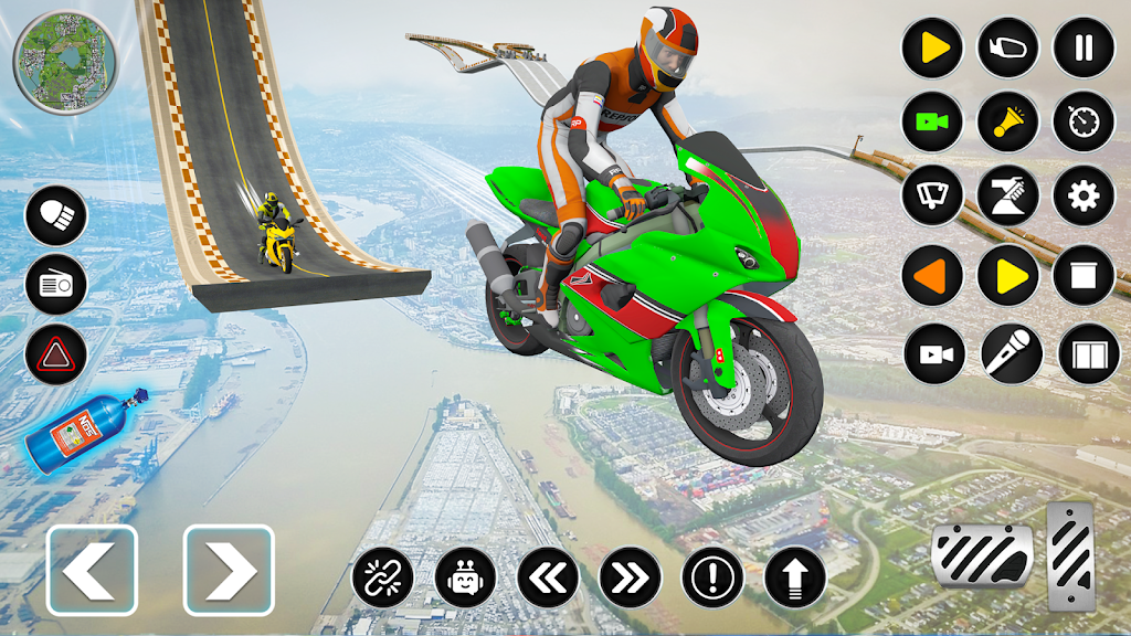 Extreme Stunt Bike Driving 3D Screenshot 0