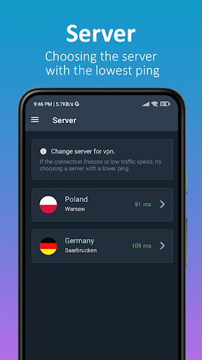 Nomad VPN USA Capture d'écran 2